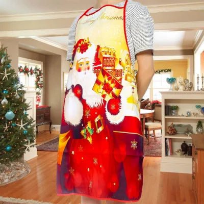 BowLift | Christmas Cute Cooking Apron - Set of 6 - Home Kitchen Cooking Baking Oil-proof Apron