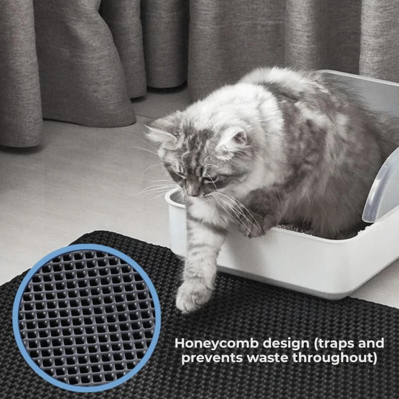 CleanCat - The Ultimate Litter Mat - Cat Litter Mat - BowLift