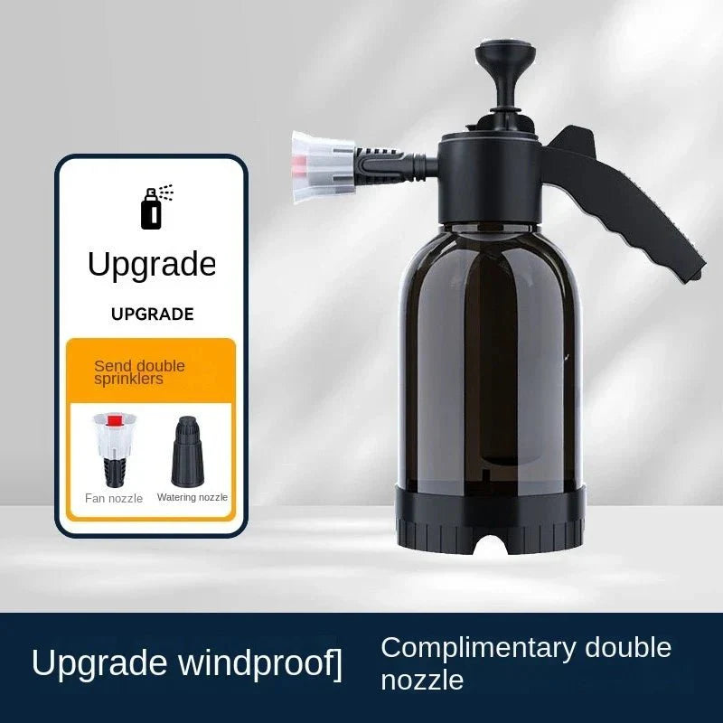 BowLift | CleanPro 2L Foam Sprayer – Hand Pump with Versatile Nozzles for Car Wash, Window Cleaning, and Garden Irrigation