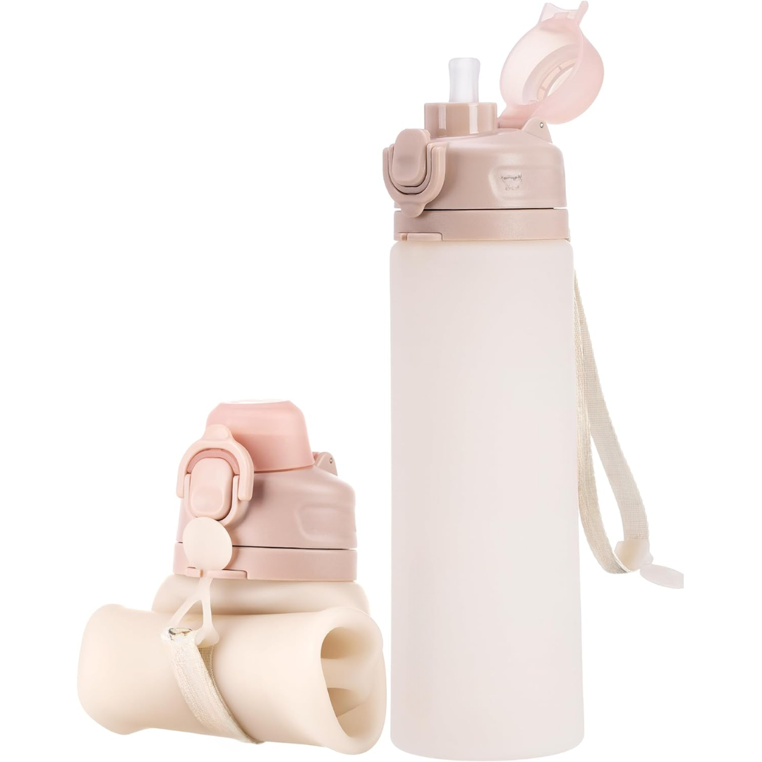 BowLift | Collapsible 600 ml Silicone Water Bottle - Leakproof & BPA-free