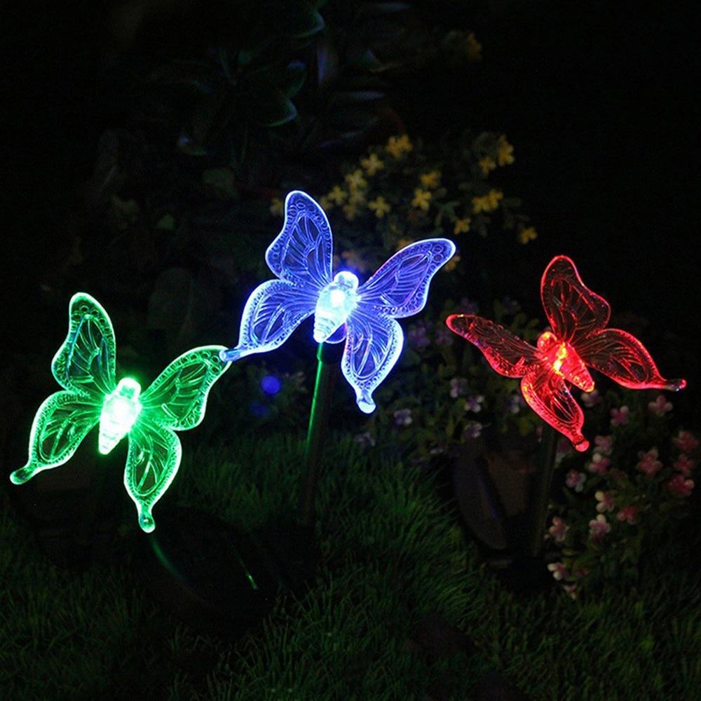 BowLift | Solar-LED-Garden Lights "Colorful Flies"