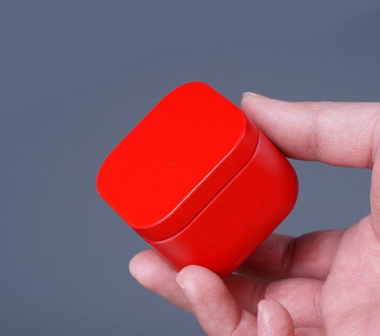 BowLift | Colorful storage box | Small metal tea, candy, pill container