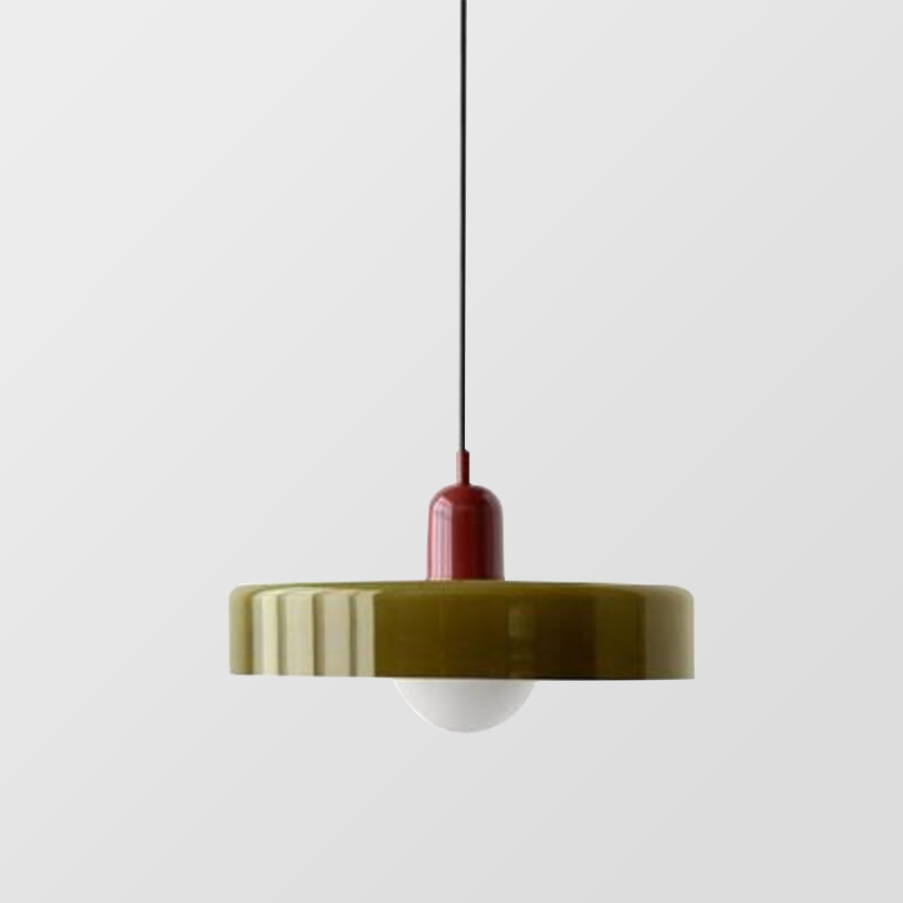 BowLift | Coloured Glass Pendant Light – BauLume