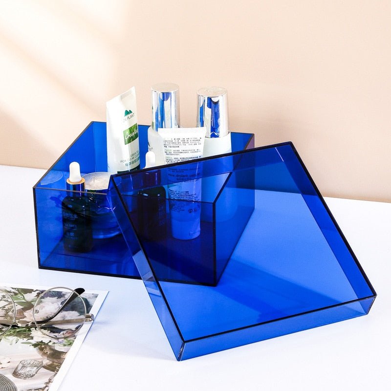 BowLift | Colorful Acrylic Storage Organizer Box With Lid