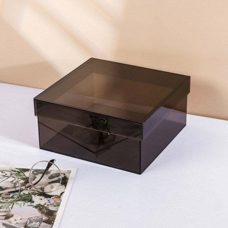 BowLift | Colorful Acrylic Storage Organizer Box With Lid