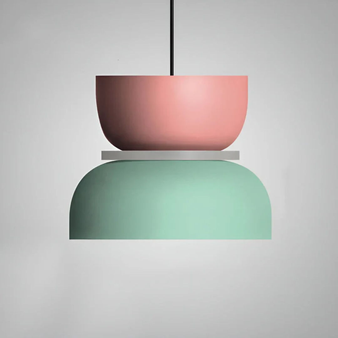 BowLift | Colourful and Trendy Macaron LED Pendant Light - VividGlow
