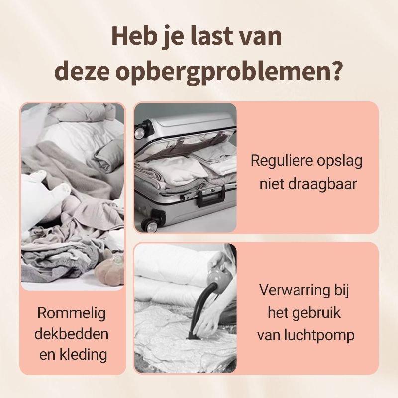 BowLift | Compression Max Storage Bags – Space Saving for Home and Travel – Vacuum-Free Compression – Waterproof Nylon – Durable and Lightweight