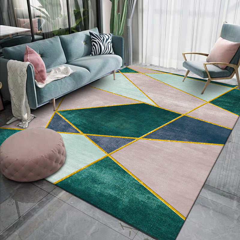 BowLift | Area Rug Modern Geometric Polyester Living Room