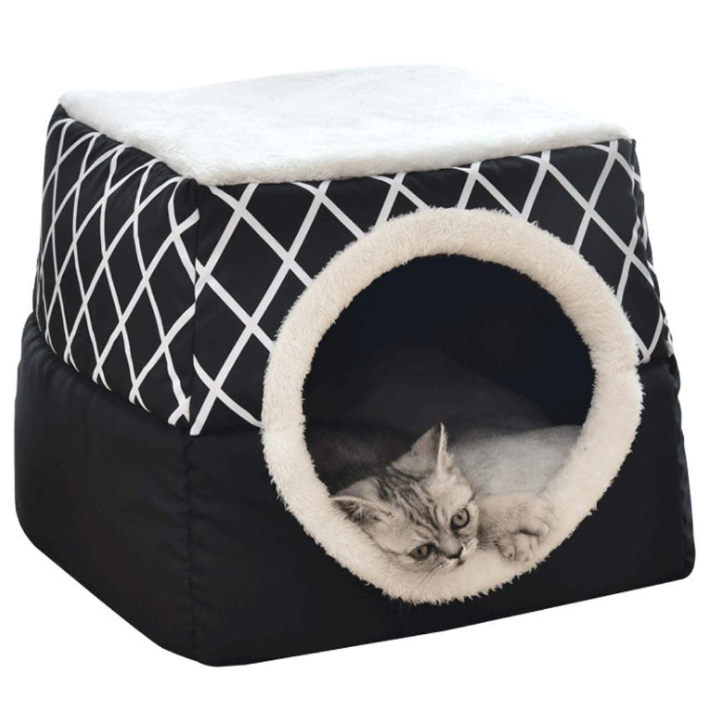 CozyCave• 3 in 1 Cat Bed - 3 in 1 Cat Bed - BowLift