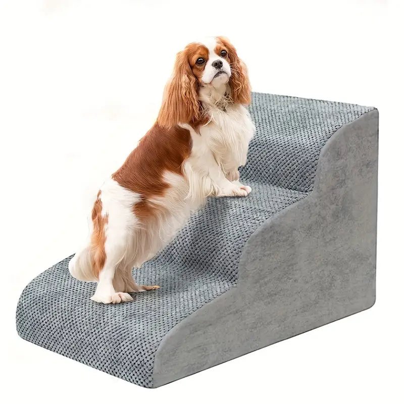 CozyClimb • Dog Ramp with Non - Slip Base - Dog Stairs - BowLift