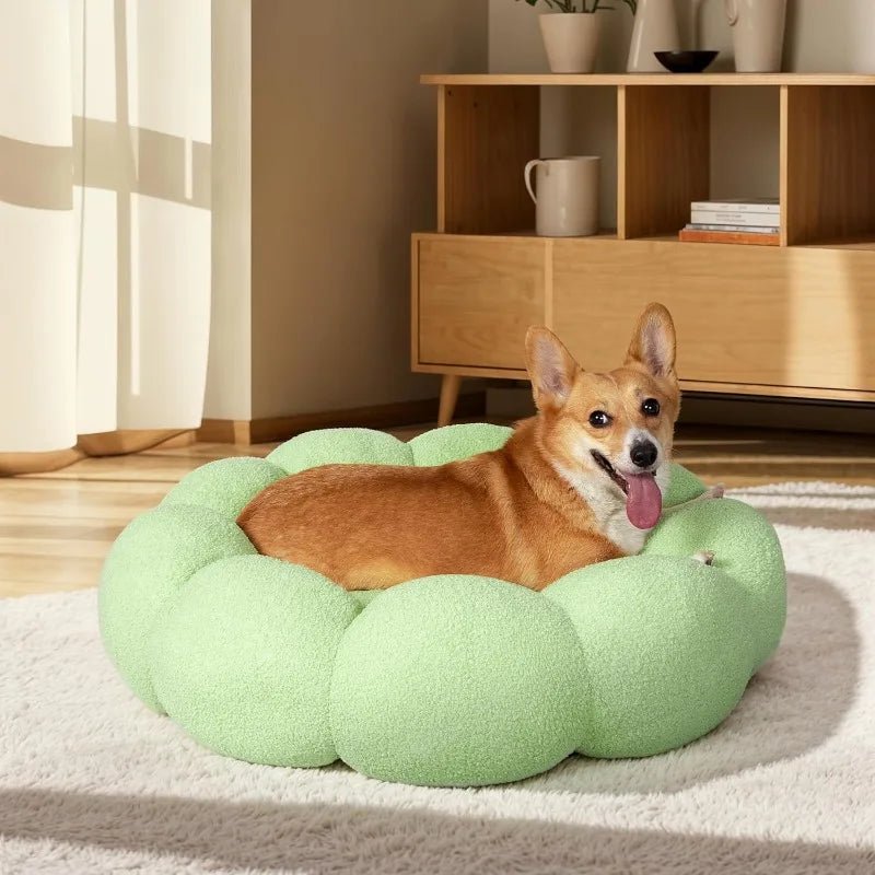 CozyFlower• Calming Cuddler for Dogs - Dog Bed - BowLift