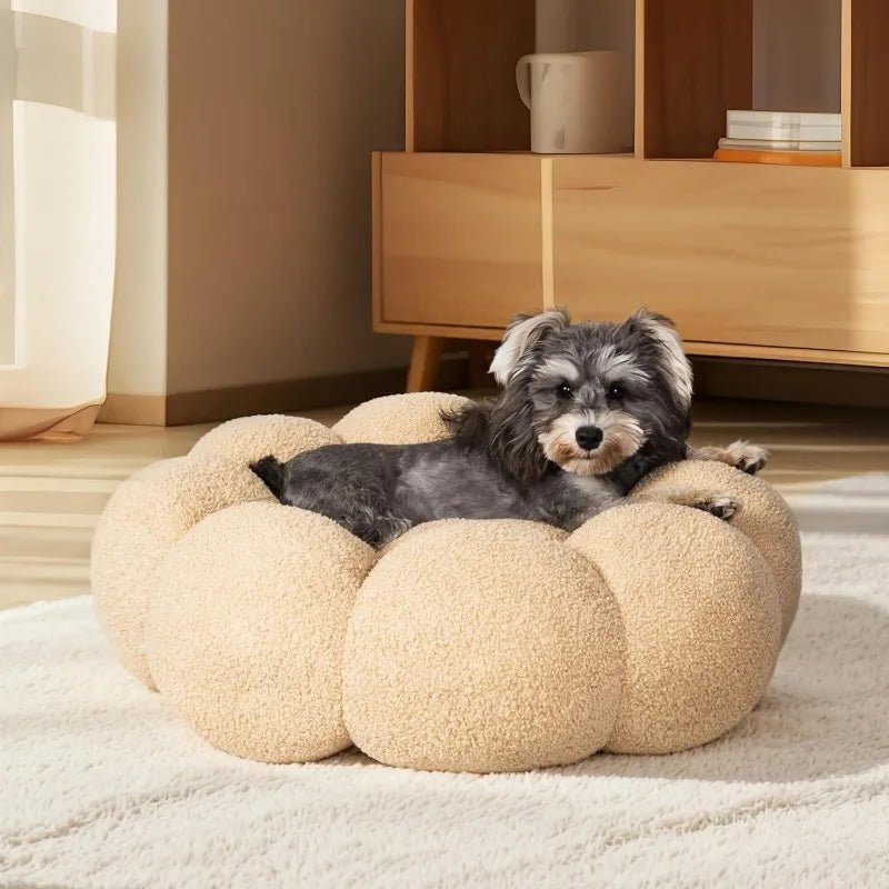 CozyFlower• Calming Cuddler for Dogs - Dog Bed - BowLift