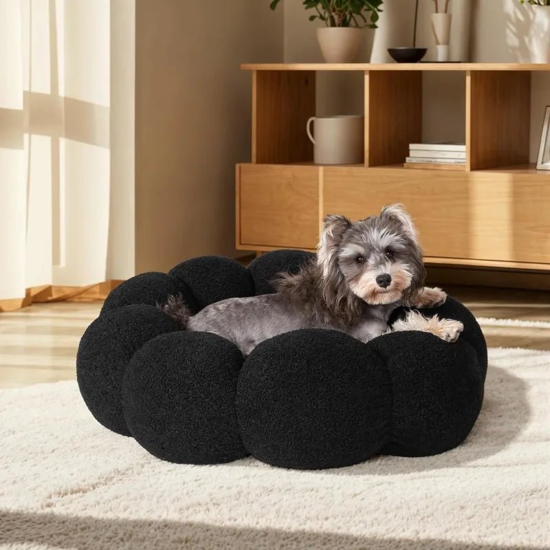 CozyFlower• Calming Cuddler for Dogs - Dog Bed - BowLift