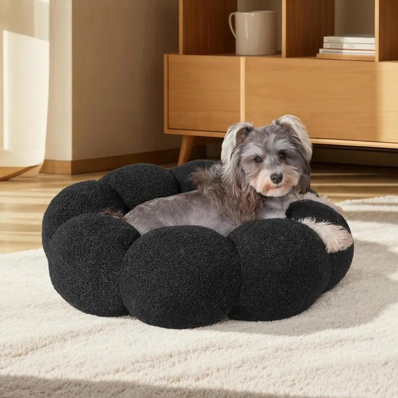 CozyFlower• Calming Cuddler for Dogs - Dog Bed - BowLift