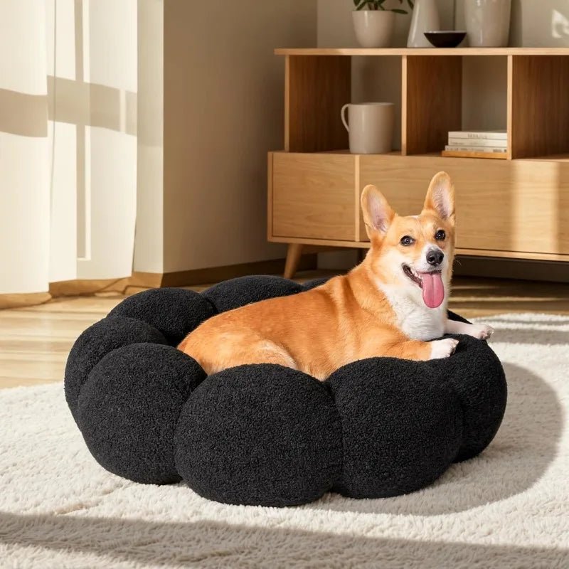 CozyFlower• Calming Cuddler for Dogs - Dog Bed - BowLift