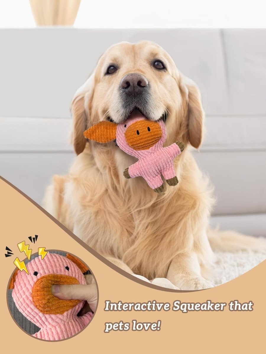 CozyPiggy • Pig Dog Toy - Pig Dog Toy - BowLift