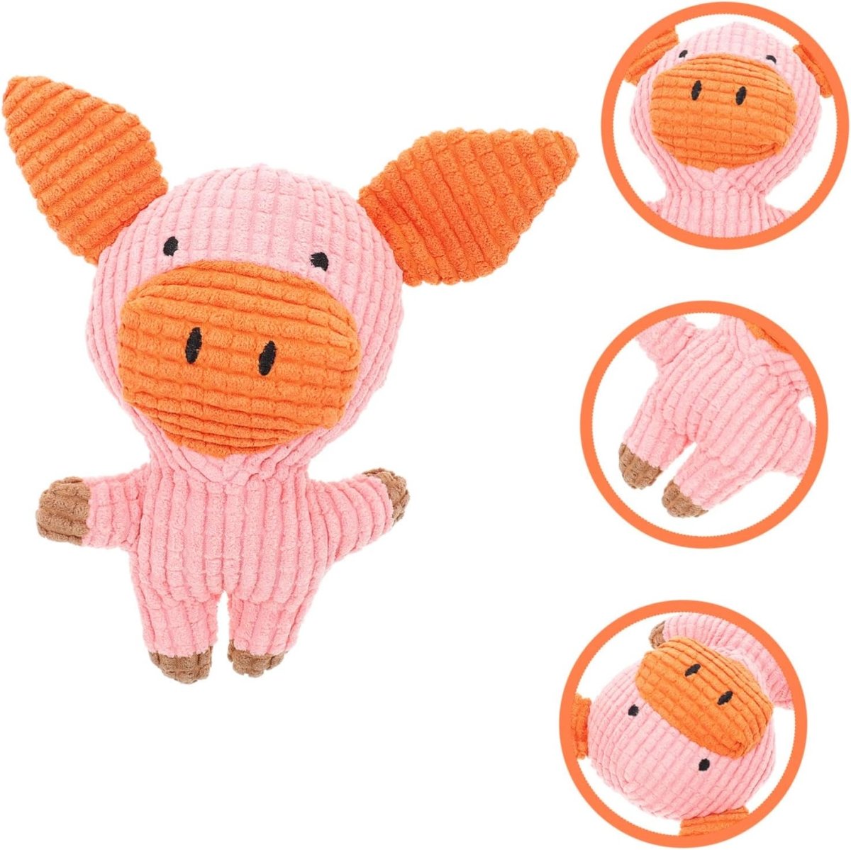 CozyPiggy • Pig Dog Toy - Pig Dog Toy - BowLift