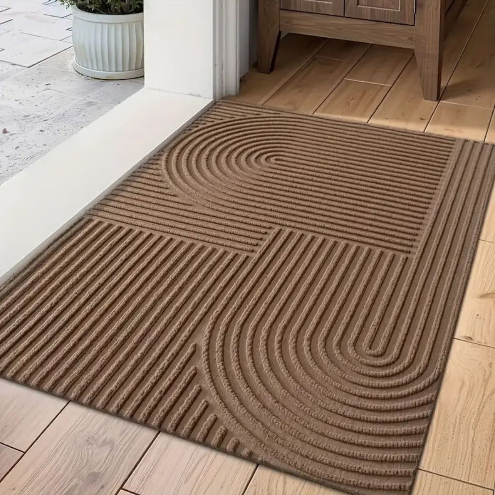 BowLift | CURVIMAT – Absorbent Curved-Line Mat for Modern Entryways
