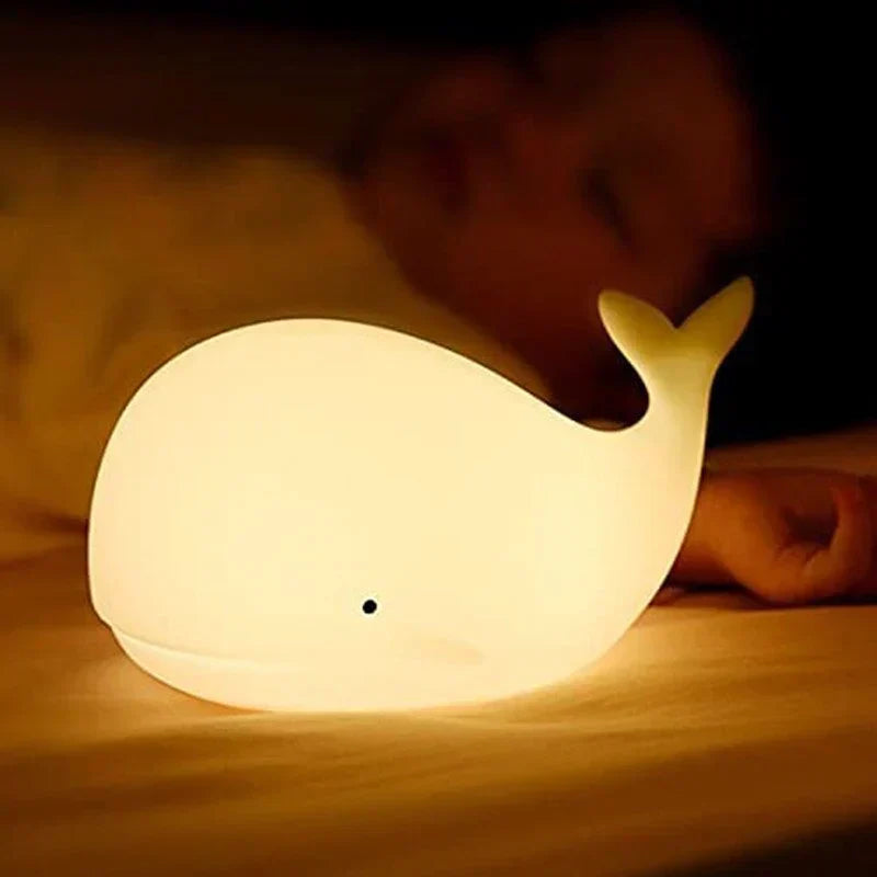 BowLift | Cute Whale Night Light with Colour Changing - GlowWhale
