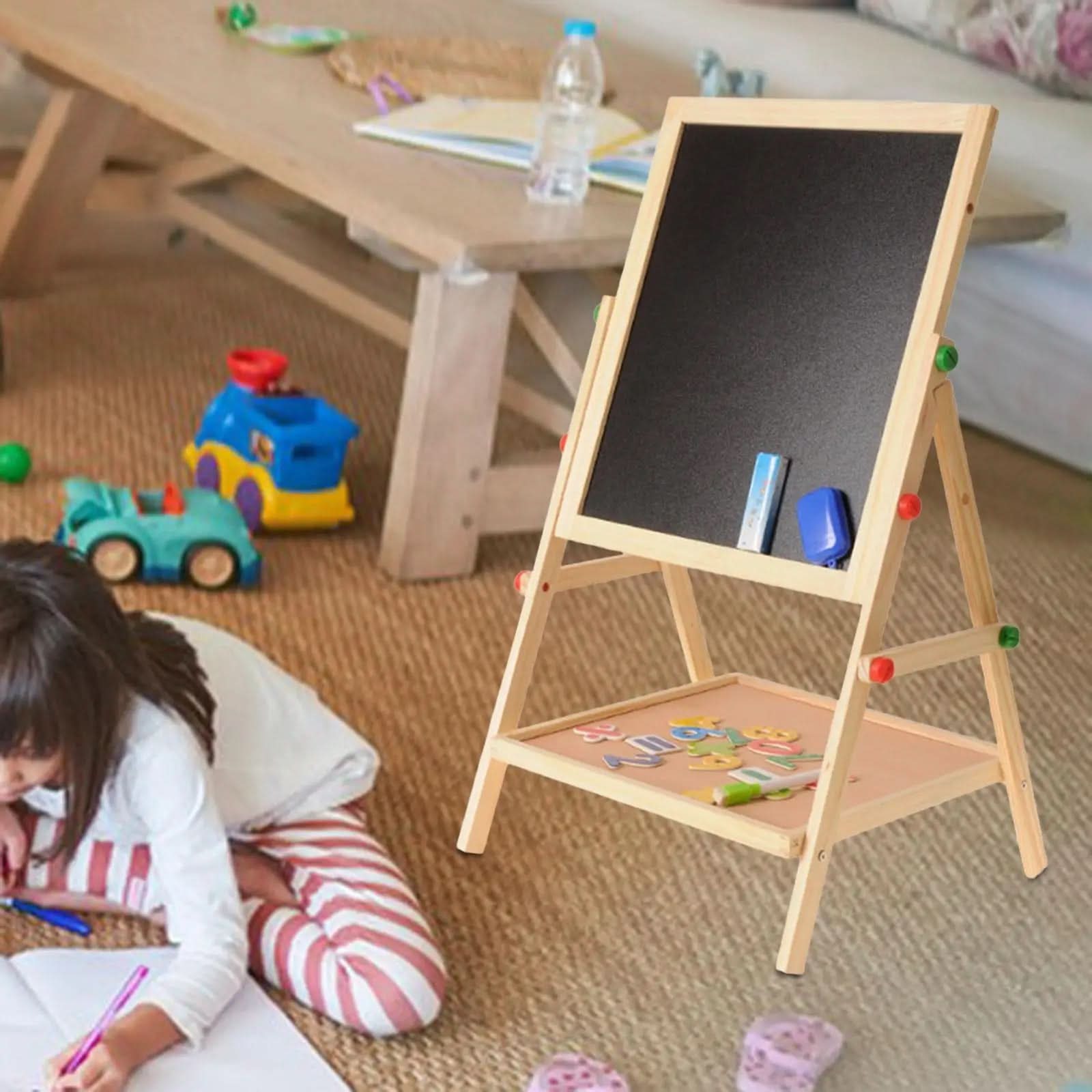 BowLift | Creative children's easel with blackboard & whiteboard