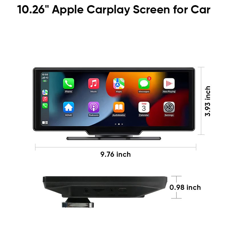 BowLift | Wireless CarPlay display screen