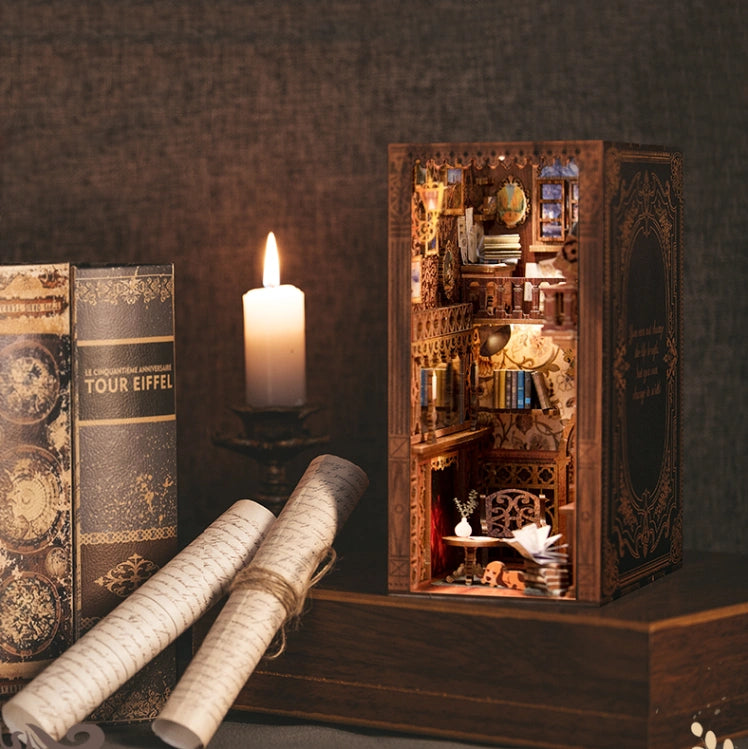 BowLift | PAUPOOTM 3D Wooden Puzzle Bookend
