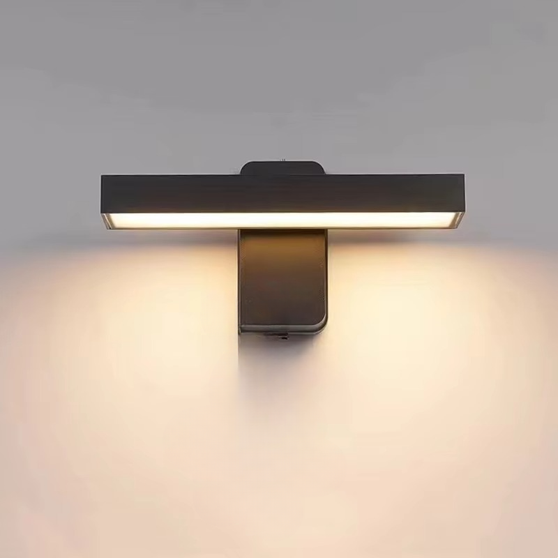 BowLift | Adjustable PIR Motion Sensor Outdoor Wall Lamp - IP65 Waterproof, Ideal for Exterior Entrance and Porch