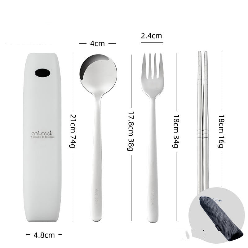 BowLift | Portable Cutlery Set With UV Disinfection For Killing Bacteria