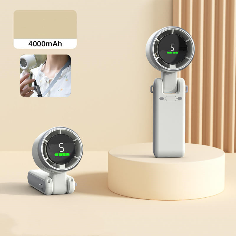 BowLift | 4000mAh Turbocharged Handheld Mini Fan