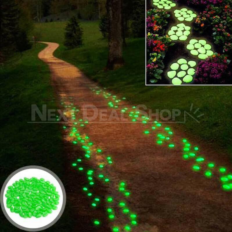 BowLift | Glow-in-the-Dark Garden Pebbles