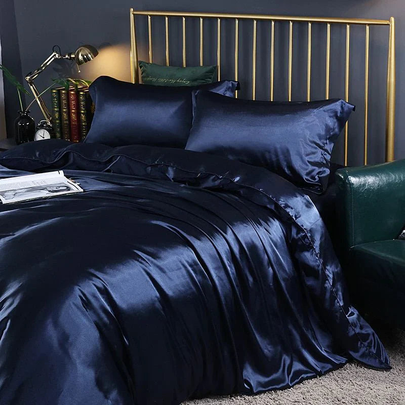 BowLift | Elegant Satin Silk Bedding Set - Luxurious Comfort for Every Night