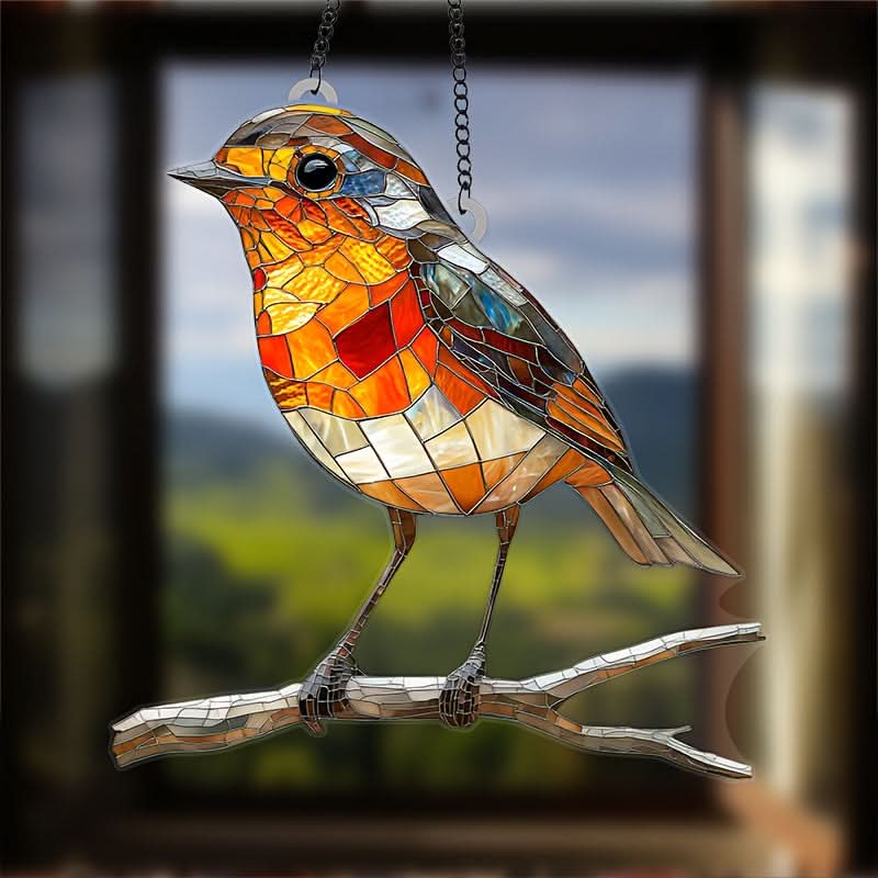 BowLift | Acrylic Bird Sun Catcher Hanging Window Decor