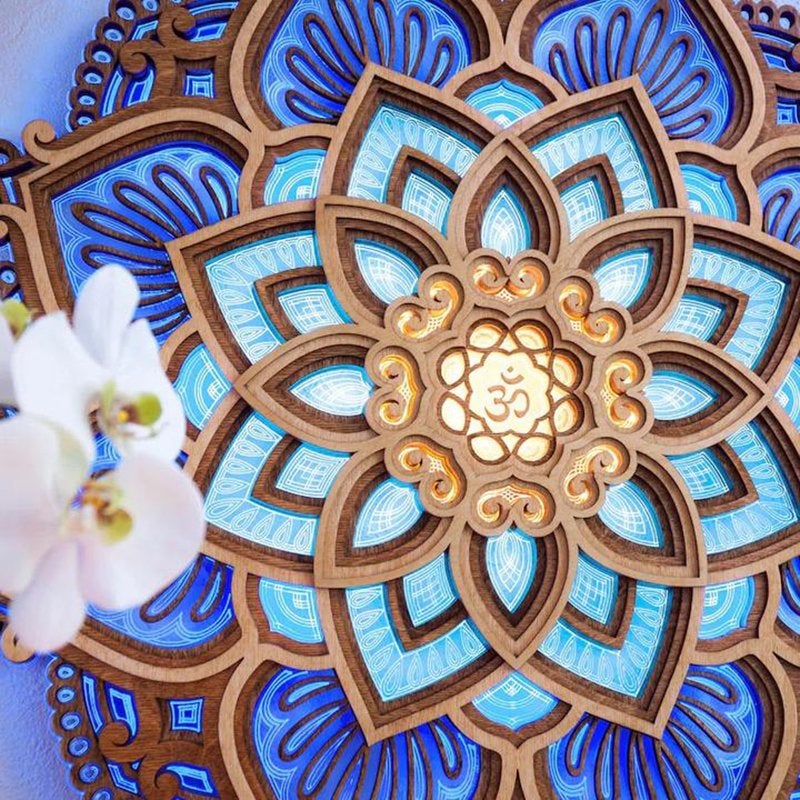 BowLift | Mandala Yoga Room Night Light LED