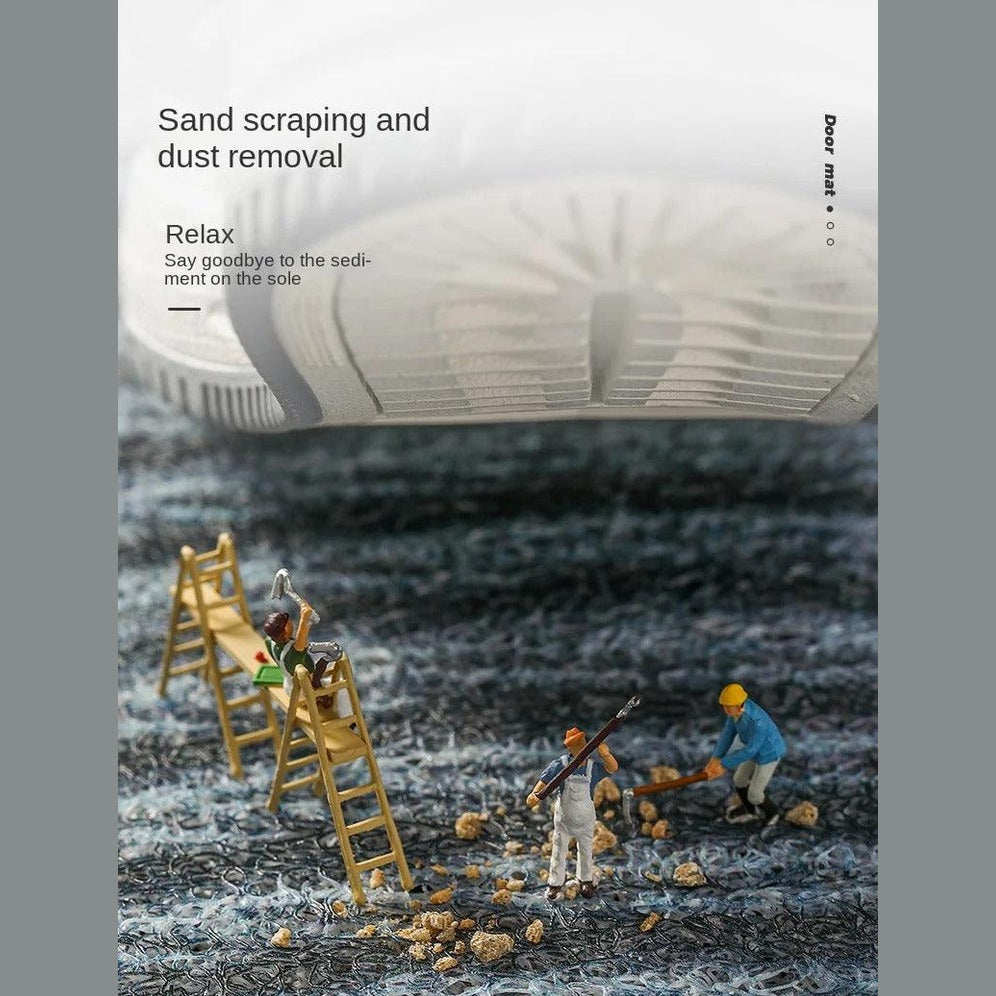 BowLift | Door Mat PVC | Non Slip Cuttable Rug Entrance