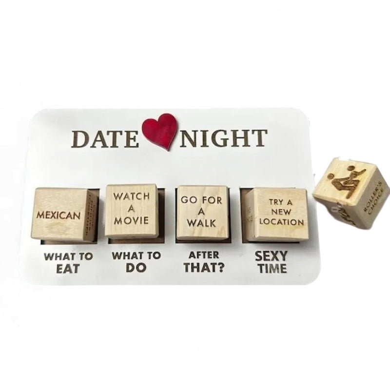 BowLift | AmoréLuxe Date Night Dice | Fun relationship dice game for couples and romantic evenings