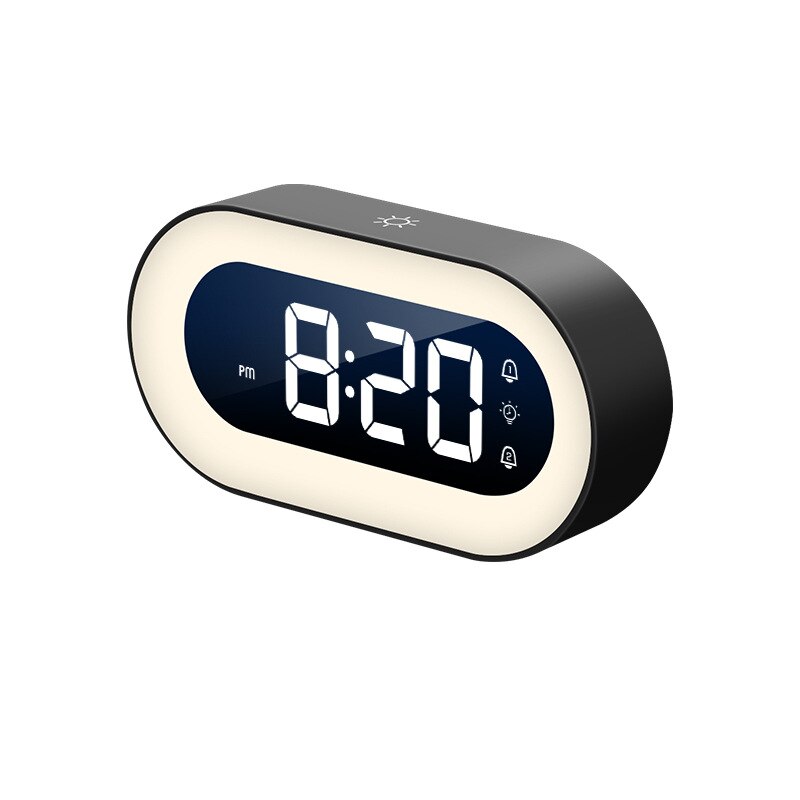 BowLift | Digital Alarm Clock with Night Light - Lumino