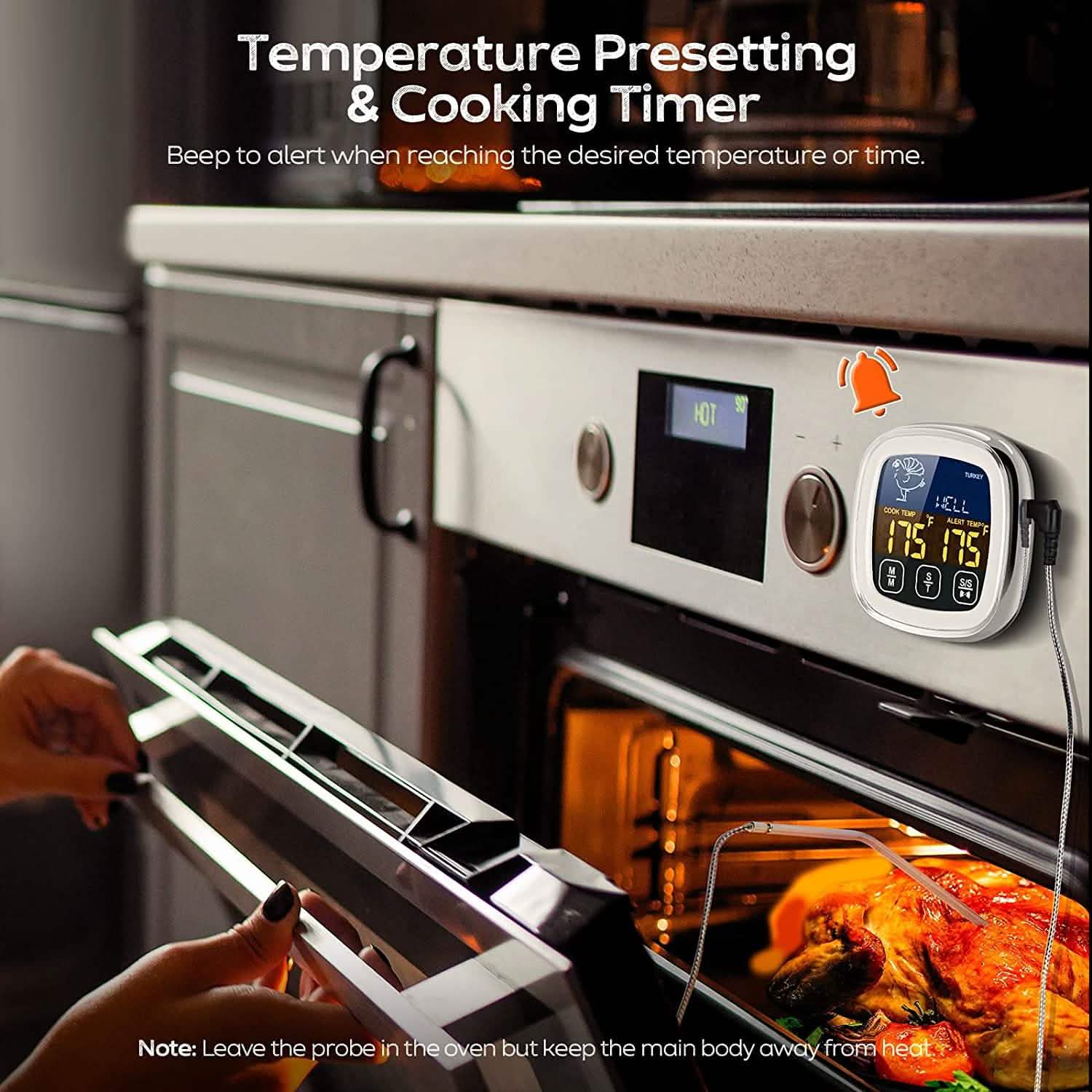 BowLift | Digital Meat Thermometer for Cooking