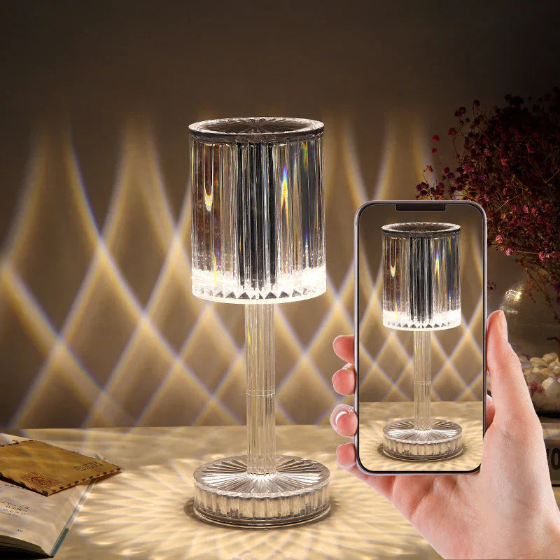 BowLift | Dimmable Crystal Table Lamp with Modern Lighting - Seraphine
