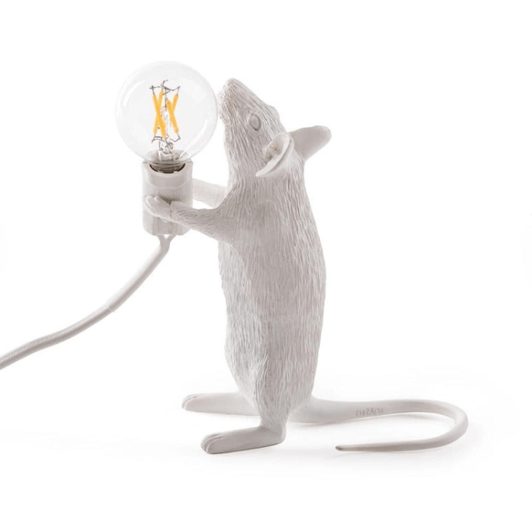 BowLift | Doctor Mousey – Original Designer Mouse Lamp for Tabletop or Shelf