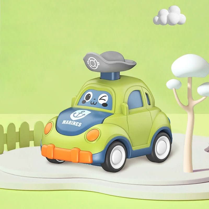 BowLift | AdventureBuddy – Wind-up toy car for imaginative driving fun without batteries