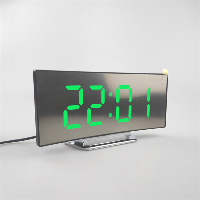 BowLift | Digital Alarm Clock | Minimalist Design with Clear Display for Modern Interiors