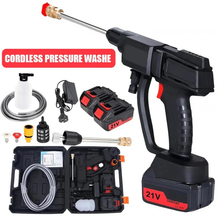BowLift | Cordless High Pressure Washer with 2 Batteries