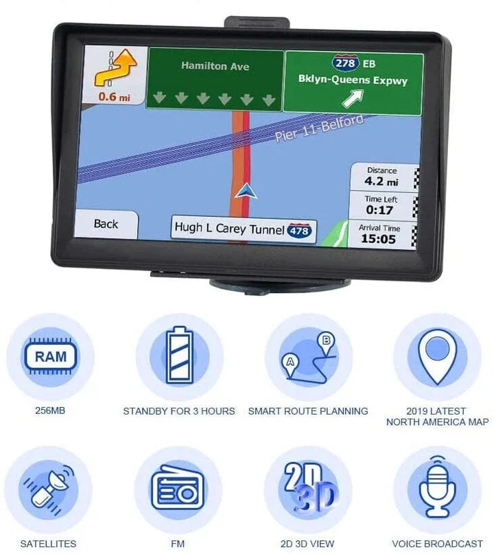 BowLift | 7" GPS Navigation System
