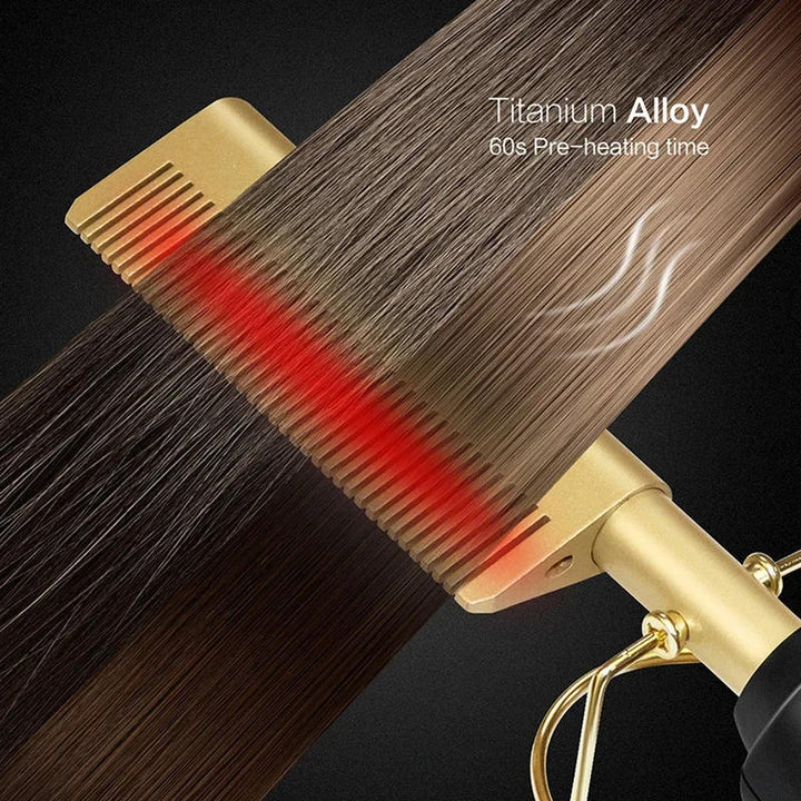 BowLift | Hot Comb for Thick and Coarse Hair