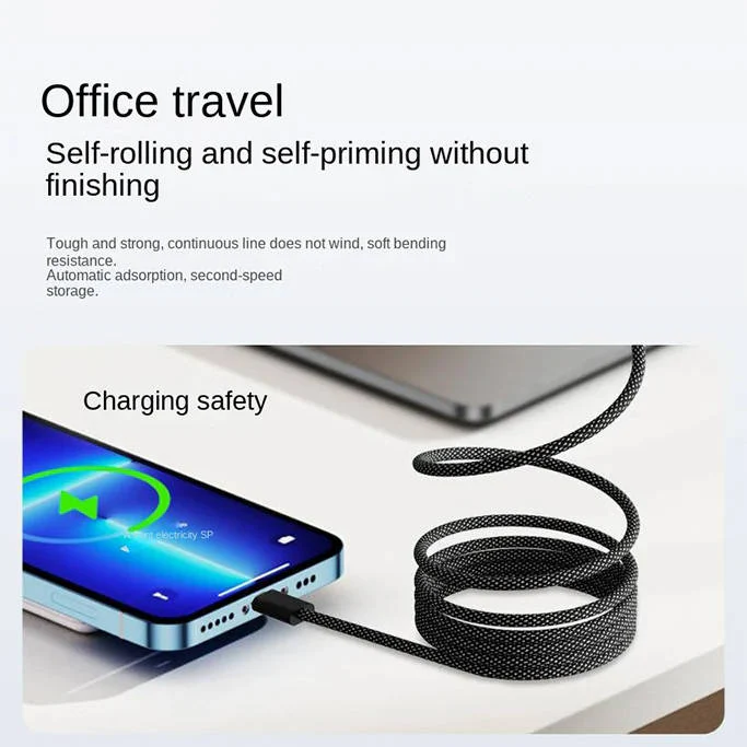 BowLift | Magnetic Anti Tangle Cable Super Fast Charging