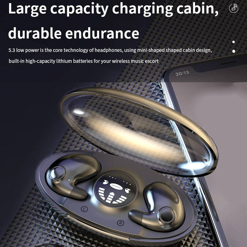 BowLift | Earbuds for Sleeping, Lightweight, Slim Design for Night-time Comfort