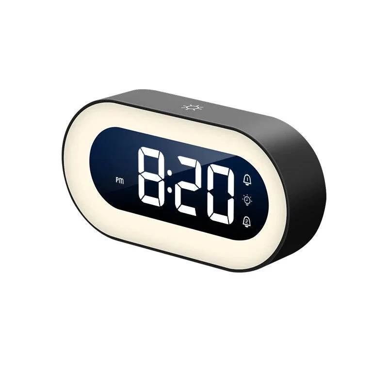 BowLift | Sunrise Gentle Light Alarm Clock, USB Powered