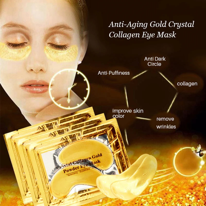 BowLift | 100 Pcs Gold Collagen Eye Mask