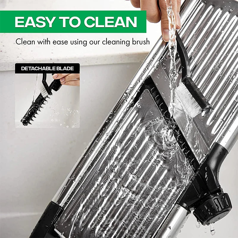 BowLift | Adjustable Stainless Steel Mandoline Slicer – Durable Kitchen Essential