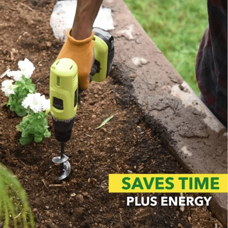 BowLift | DrillDigger Pro – Carbon Steel Garden Hole Digger for Fast Planting